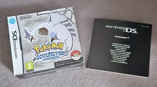 Pokemon SoulSilver Version Genuine Box And Pokewalker Manual Nintendo DS UK PAL 