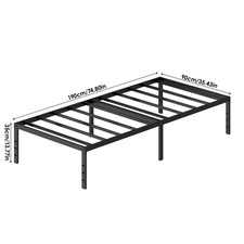 Metal Bed Frame Single Double