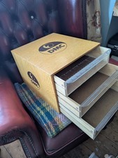 Vintage DMC Thread floss 3 drawer display box (includes DMC floss dividers)