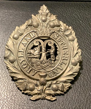 Argyll and  Sutherland Highlanders Cap Badge