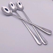 3 Long Handle Teaspoons Tea