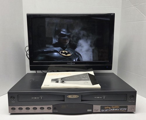 Video vcr vhs recorder dual - vhs,