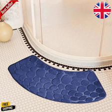 Bathroom Absorbent Mat Curved