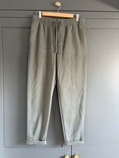 Zara Men’s Grey Smart Joggers Lounge Pants Elasticated Waist Medium Never Worn