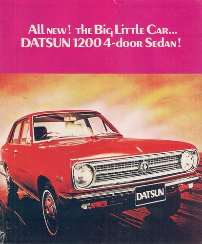 Datsun nissan 1200 sunny - nissan, 4-dr