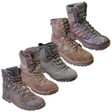 Genuine Military Surplus Combat Boots Brown Cadet Army Hiking Used Grade 1