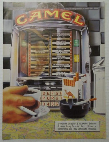 1991 camel lights cigarettes - lights,