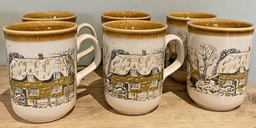 Staffordshire mugs made in - made,