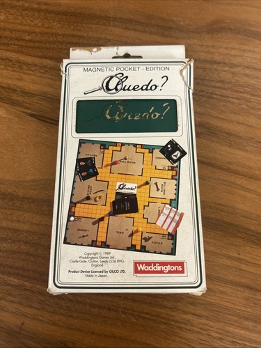 Cluedo magnetic pocket - cluedo,