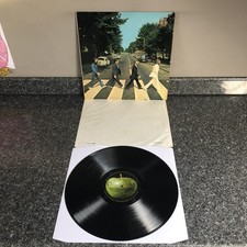 LP VINYL THE BEATLES ABBEY ROAD UK 1ST PRESS PCS 7088 MISALIGNED APPLE EX-/EX