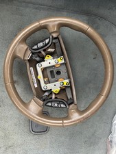 Jaguar XJ MK7 (X350) 2003-2005 Steering Wheel with Controls - Sable Leather
