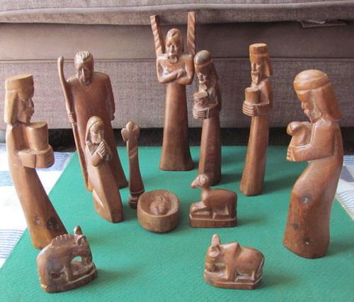 Vintage african carved - african, wooden