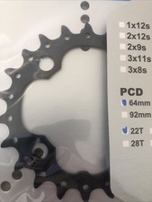 Shimano slx m660 22t - shimano, fc-m660
