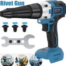 Brushess Cordless Car Rivet Gun Automatic Pop Gun For Makita 18V BL1830 Battery