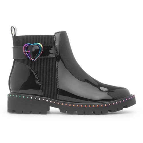 Walkright girls boots black - walkright,