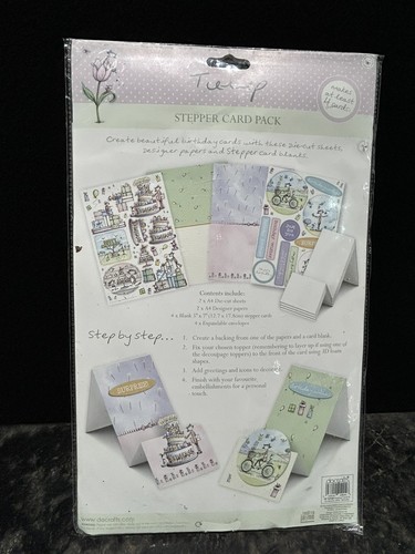 Tulip stepper cards - cards, &