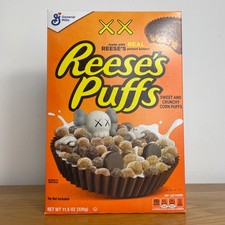 Kaws reese puffs cereal - kaws, reese’s