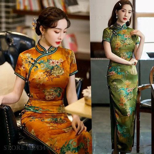 Women print mandarin - women, collar