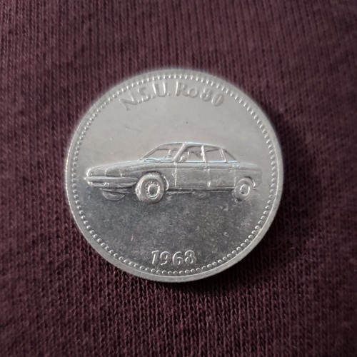 Shell historic car token - car, 1968