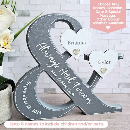 And mrs sign - and, personalised