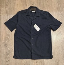 Mens Navy Texture Short