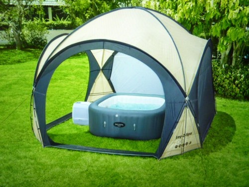 Lay spa hot tub - spa, gazebo