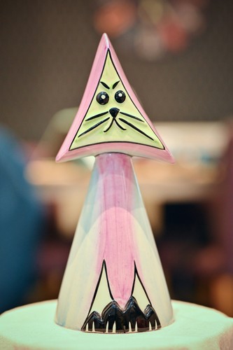 Lorna bailey mad hatter cat - bailey,