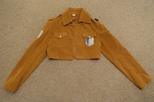 Attack on Titan Survey Corp Cosplay Jacket Size Large