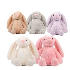 Easter blue bunny rabbit plush - blue,