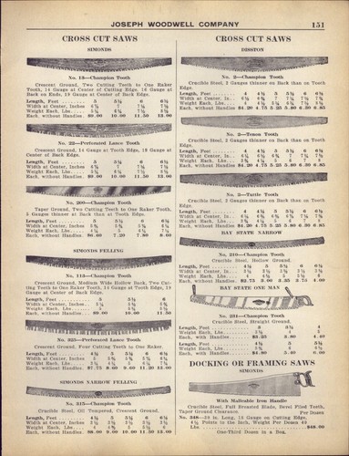1927 paper simonds disston - ad,