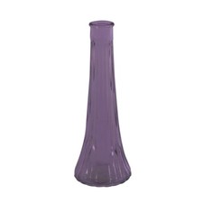 Ashley Glass Bud Vase H21cm - Colour Choice - Wedding Table Spring Flower Decor