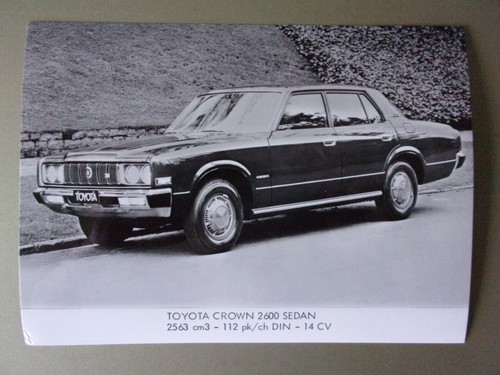 Toyota crown 2600 saloon - crown,
