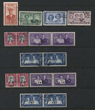 1947 Royal Visit sets Swaziland South Africa South West Africa Fine Used (FB219)