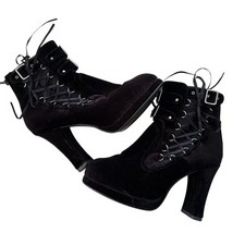 Demonia Crypto-51 Black Ankle
