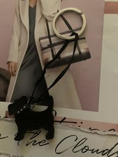 Radley Black Leather Dog Tag /