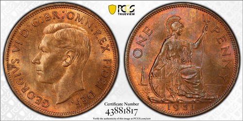 1951 great britain - 1951, one