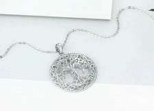 Tree Of Life Necklace Silver