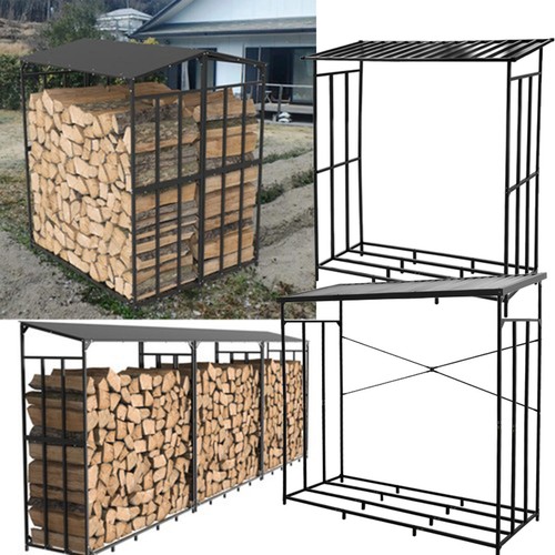 Large firewood storage metal - large,