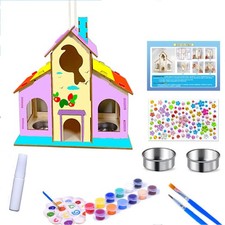 Wooden Bird House Craft Kit