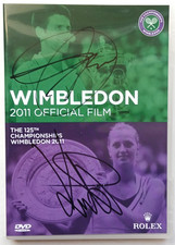 Kvitova / Djokovic signed Wimbledon DVD