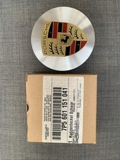 Porsche Silver & Colour Crest