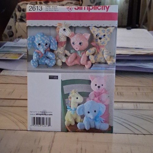 Simplicity 2613 animal - simplicity,