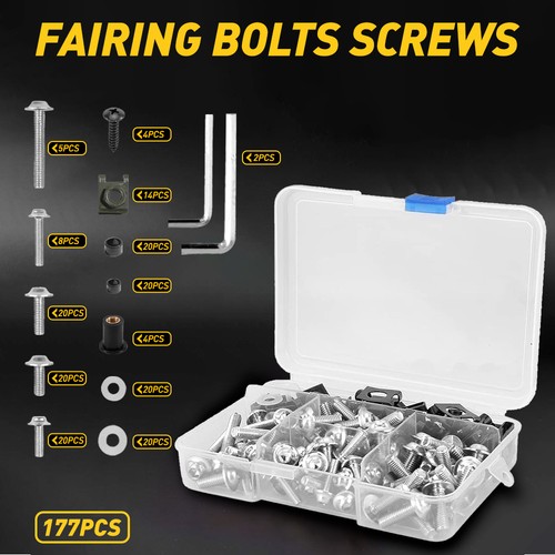 Complete fairing bolt - fairing, screws