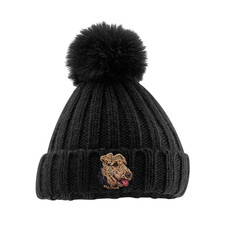WELSH TERRIER POM POM BEANIE