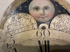 longcase grandfather clock movement/dial