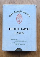 Thoth Tarot Cards - White Box A - Aleister Crowley & Harris - Llewellyn - 1969