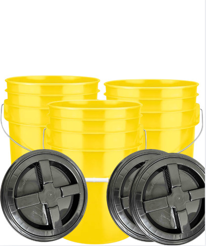 Gallon yellow food grade - 6,