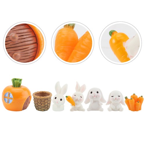 Set 6pcs bunny - set/6pcs,
