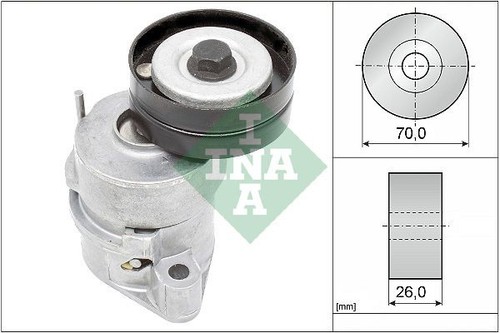 Ina belt tensioner - v-belt, for