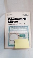 Microsoft Windows NT Server COA - Start Here - Basics and Installation book with